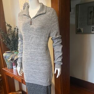 British khaki size small long and baggy Gray Women's Sweater